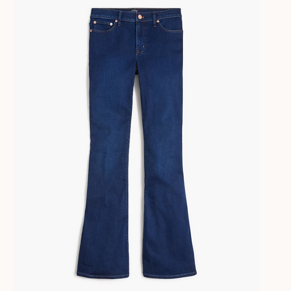 J.Crew Factory Full-length flare jean in signature stretch 24 petite